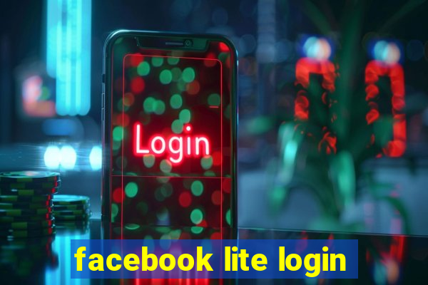 facebook lite login